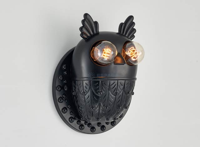 Children's Bedroom Deco Animal Owl Wall Lamp