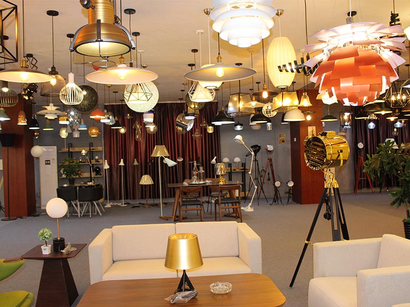 Espada lighting showroom