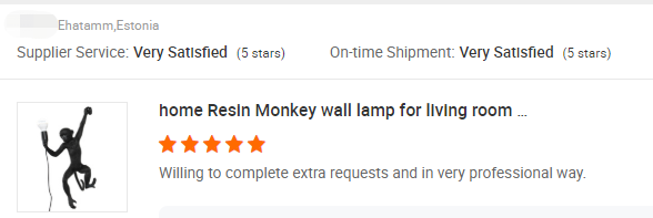 monkey lamps hanging